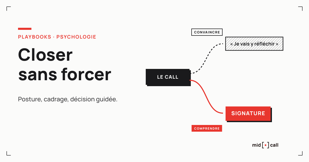 Closer sans forcer, la posture qui fait signer plus de prospects